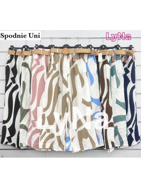 Spodnie damskie wloskie, size uni, paczka 6szt, mix kolor