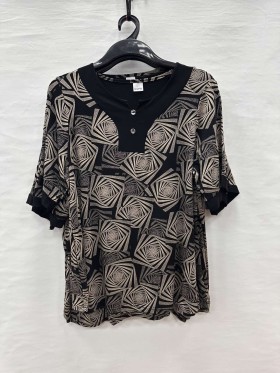 Bluzki damskie Polskie, Size 54-60, paczka 4szt 1kolor