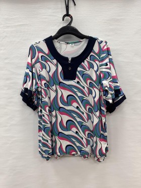 Bluzki damskie Polskie, Size 54-60, paczka 4szt 1kolor