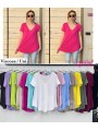 Bluzki damskie wloskie, size uni, paczka 6szt, mix kolor