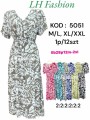 Sukienki damskie Polskie, Size m-2xl, paczka 12szt mix kolor