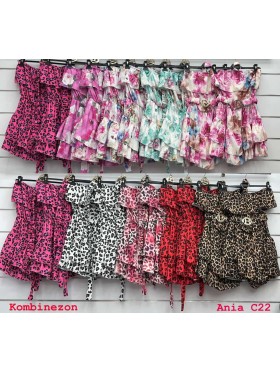 Kombinezony damskie wloskie, size uni, paczka 6szt, mix kolor