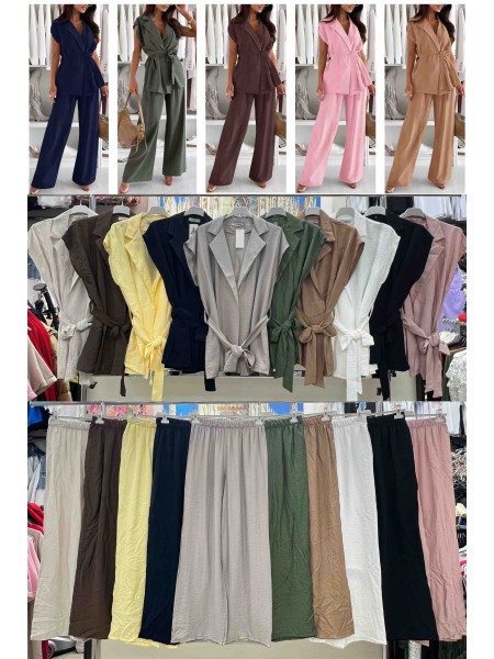 Komplety damskie Włoski , size uni, paczka 6szt, mix kolor