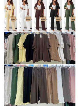 Komplety damskie Włoski , size uni, paczka 6szt, mix kolor
