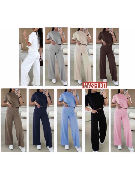 Komplety damskie Włoski , size uni, paczka 6szt, mix kolor