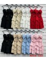 Sukienki damskie wloskie, size uni, paczka 6szt, mix kolor