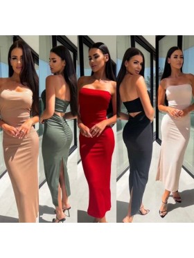 Sukienki damskie wloskie, size uni, paczka 6szt, mix kolor