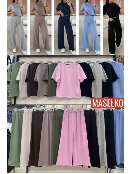 Komplety damskie Włoski , size uni, paczka 6szt, mix kolor