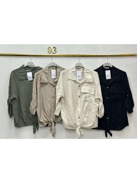 Koszule damskie  , size uni, paczka 6szt, mix kolor