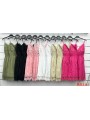 Sukienki damskie wloskie, size uni, paczka 6szt, mix kolor
