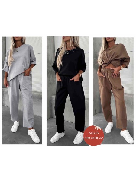 Komplety damskie Włoski , size uni, paczka 6szt, mix kolor