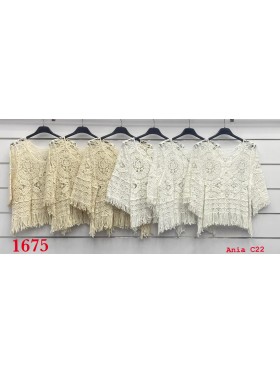 Bluzki damskie wloskie, size uni, paczka 6szt, mix kolor