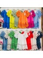 Bluzki damskie Włoskie , Size uni,paczka 6szt,mix kolor