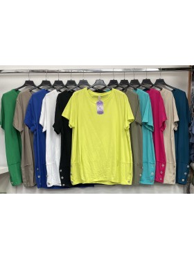 Bluzki damskie Włoskie , Size uni,paczka 6szt,mix kolor