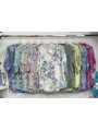 Bluzki damskie Włoskie , Size uni,paczka 6szt,mix kolor