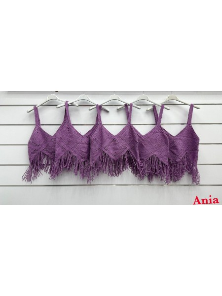 Bluzki damskie wloskie, size uni, paczka 6szt, mix kolor