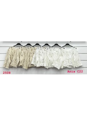 Bluzki damskie wloskie, size uni, paczka 6szt, mix kolor