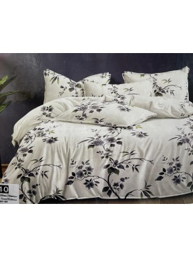 Komplet pościeli 100% satyna - bawełna 3 Częściowy Rozmiar : 200/220cm