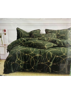 Komplet pościeli 100% satyna - bawełna 3 Częściowy Rozmiar : 200/220cm