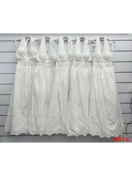 Sukienki damskie wloskie, size uni, paczka 6szt, mix kolor