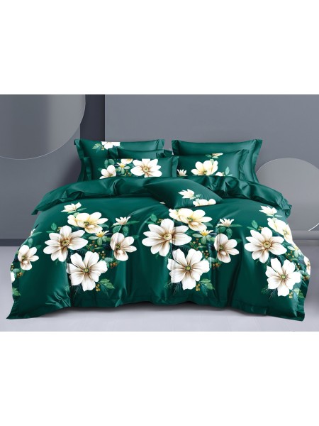 Komplet pościeli 5D 100% satyna - bawełna 4 Częściowy Rozmiar : 200/220cm