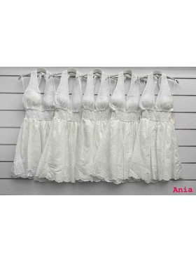 Sukienki damskie wloskie, size uni, paczka 6szt, mix kolor