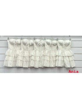 Sukienki damskie wloskie, size uni, paczka 6szt, mix kolor