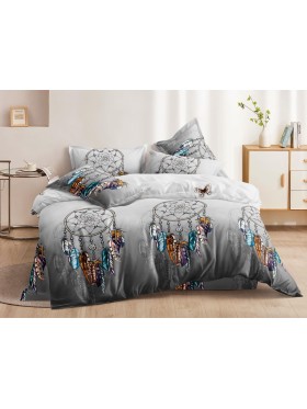 Komplet pościeli 5D 100% satyna - bawełna 4 Częściowy Rozmiar : 200/220cm