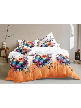 Komplet pościeli 5D 100% satyna - bawełna 4 Częściowy Rozmiar : 200/220cm