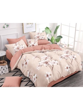 Komplet pościeli 5D 100% satyna - bawełna 4 Częściowy Rozmiar : 200/220cm