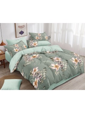 Komplet pościeli 5D 100% satyna - bawełna 4 Częściowy Rozmiar : 200/220cm