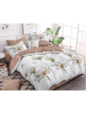 Komplet pościeli 5D 100% satyna - bawełna 4 Częściowy Rozmiar : 200/220cm