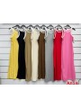 Sukienki damskie wloskie, size uni, paczka 6szt, mix kolor