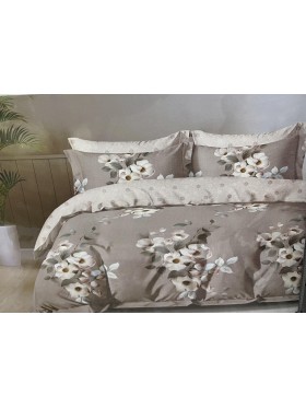 Komplet pościeli 5D 100% satyna - bawełna 4 Częściowy Rozmiar : 200/220cm