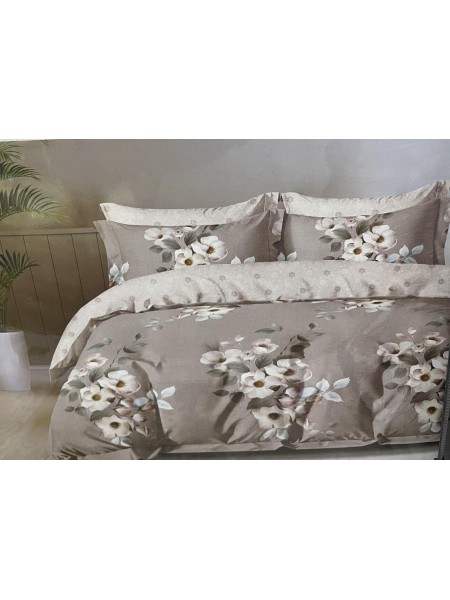 Komplet pościeli 5D 100% satyna - bawełna 4 Częściowy Rozmiar : 200/220cm