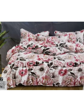 Komplet pościeli 5D 100% satyna - bawełna 4 Częściowy Rozmiar : 200/220cm