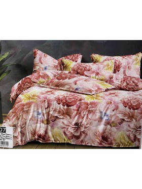 Komplet pościeli 5D 100% satyna - bawełna 4 Częściowy Rozmiar : 200/220cm