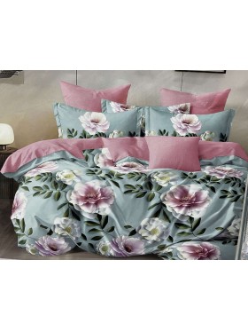 Komplet pościeli 5D 100% satyna - bawełna 4 Częściowy Rozmiar : 200/220cm