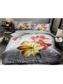 Komplet pościeli 5D 100% satyna - bawełna 4 Częściowy Rozmiar : 200/220cm
