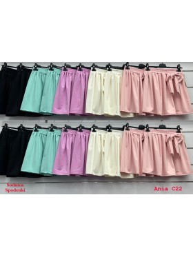 Spodenki damskie wloskie, size uni, paczka 6szt, mix kolor