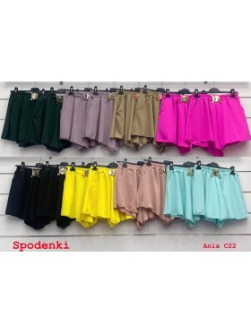 Spodenki damskie wloskie, size uni, paczka 6szt, mix kolor