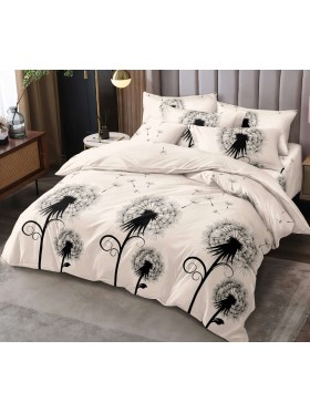 Komplet pościeli 5D 100% satyna - bawełna 4 Częściowy Rozmiar : 200/220cm