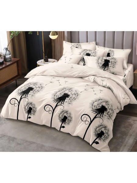 Komplet pościeli 5D 100% satyna - bawełna 4 Częściowy Rozmiar : 200/220cm
