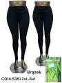 Legginsy damskie , size 2-6xl, paczka 12szt,1 kolor