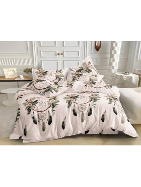 Komplet pościeli 100% satyna - bawełna 3 Częściowy Rozmiar : 160/200cm