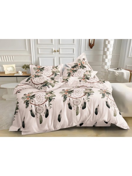 Komplet pościeli 100% satyna - bawełna 3 Częściowy Rozmiar : 160/200cm