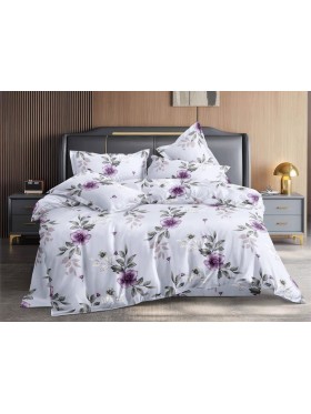 Komplet pościeli 100% satyna - bawełna 3 Częściowy Rozmiar : 160/200cm