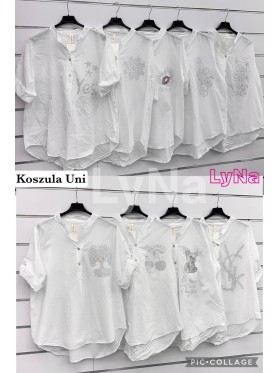 Koszule damskie wloskie, size uni, paczka 6szt,1 kolor