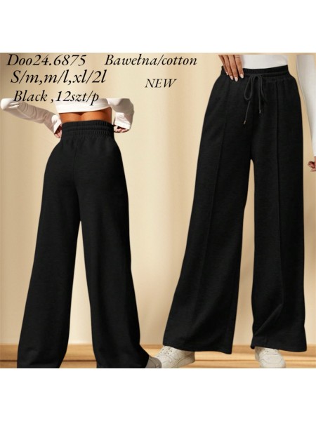 Spodnie damskie , size S-2xl, paczka 12szt,1kolor