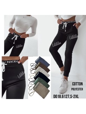 Spodnie damskie , size S-2xl, paczka 12szt,MIX kolor